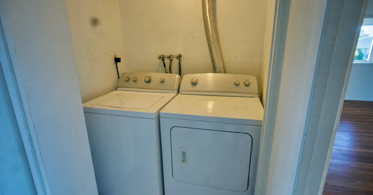 A Home Dryer Pulled Out From The Wall in Redondo Beach, CA